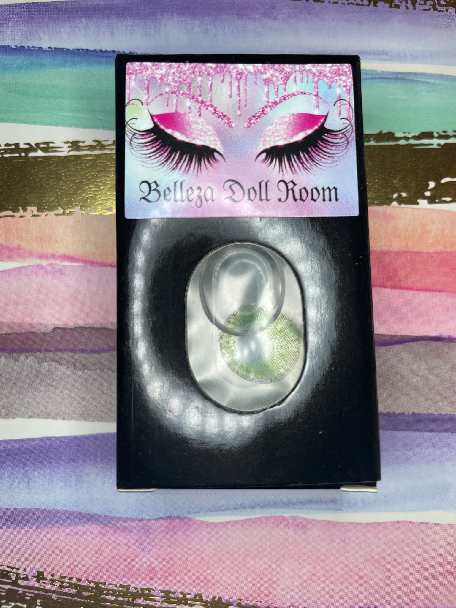 Gemstone Green Eye Contacts – Belleza Doll Room